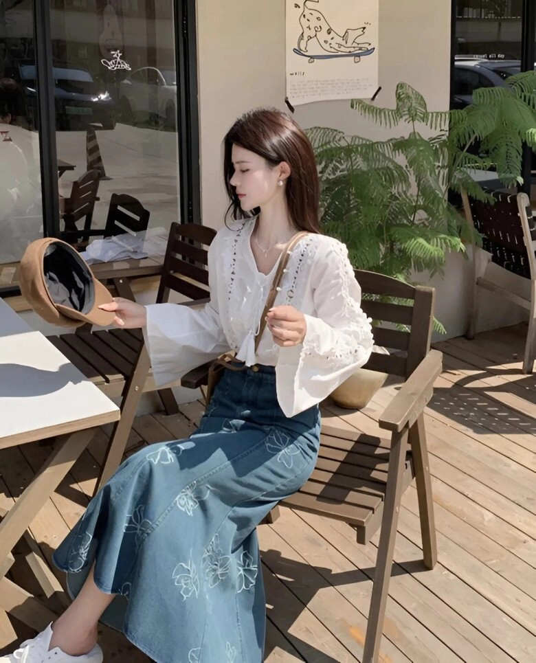 4 kiểu váy kết hợp với áo sơ mi vào mùa xuân chị em dáng người nào mặc cũng đẹp làm bạn bè phải ghen tỵ - 10