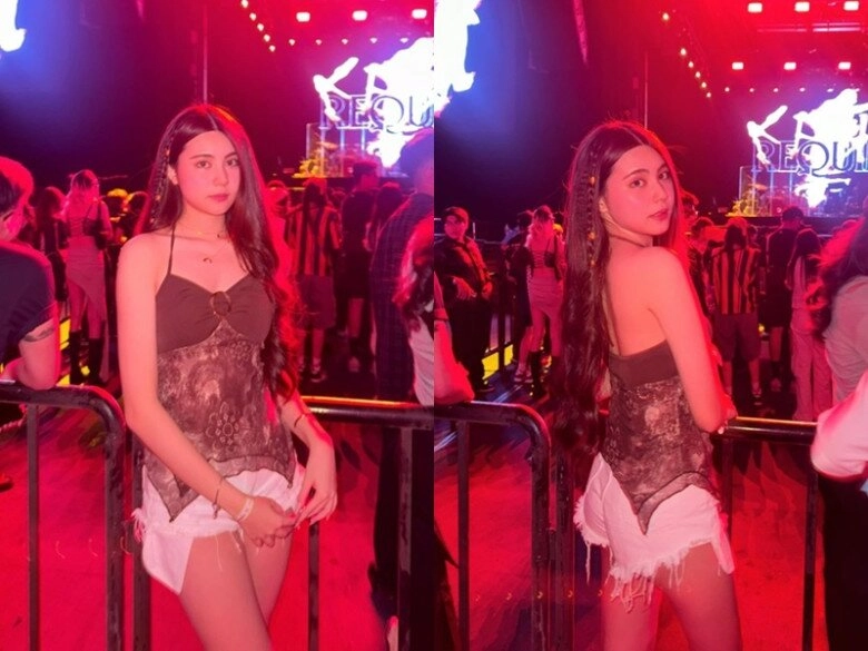 Ái nữ nhà sao việt 17 18 tuổi đã diện đồ gợi cảm con gái diva mỹ linh gây bất ngờ hơn gái út nhà quyền linh - 2