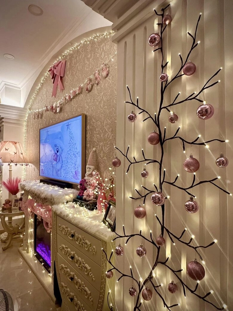 Biệt thự 2 mặt tiền của vợ chồng thúy hạnh - minh khang được thay áo mới màu hồng baby siêu xinh - 6