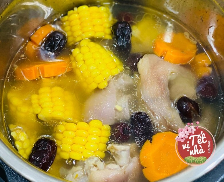 Canh móng giò thập cẩm đổi vị cho bữa cơm ngày tết - 7