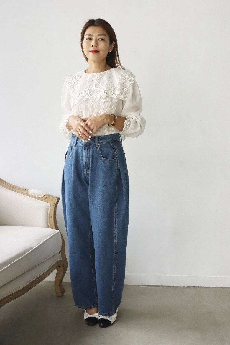 Chán quần jeans ống đứng đi hè 2025 hãy sắm 1 trong 6 kiểu quần jeans này đảm bảo tôn dáng tuyệt đối - 5