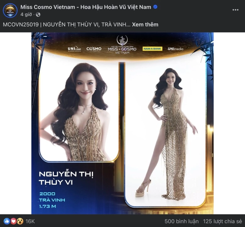 Cô gái trà vinh 4 lần đi thi hoa hậu vẫn chưa hết đam mê nay ghi danh tại miss cosmo vietnam hơn 16k người nhấn thích - 4