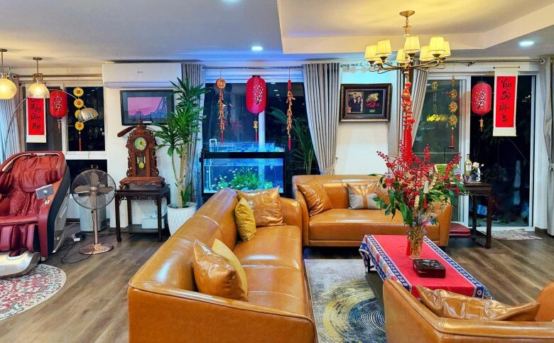 Cơ ngơi 5 tỷ của mc nguyên khang rực rỡ sắc xuân chậu hoa chậu quất cũng được làm đỏm rất điệu - 5