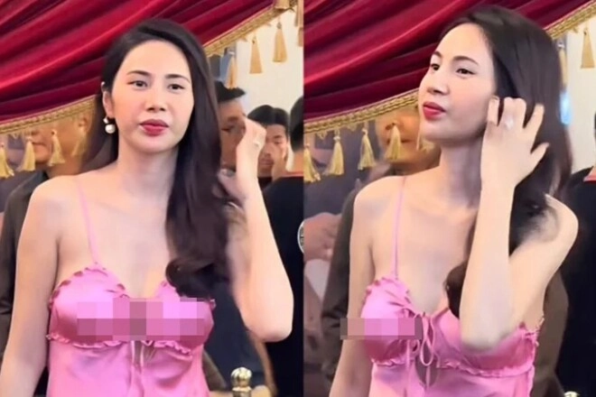 Cùng diện váy lụa hồng hoa hậu thiên ân đẹp như công chúa riêng nữ ca sĩ này lại bị chê nặng - 4