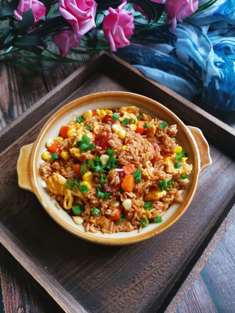 Cuối tuần làm cơm rang thập cẩm thơm phức lạ miệng cho cả nhà thưởng thức - 8