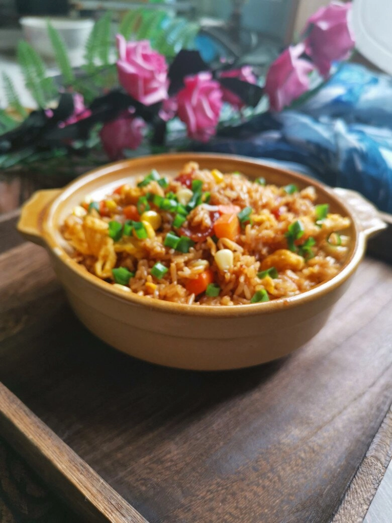 Cuối tuần làm cơm rang thập cẩm thơm phức lạ miệng cho cả nhà thưởng thức - 9