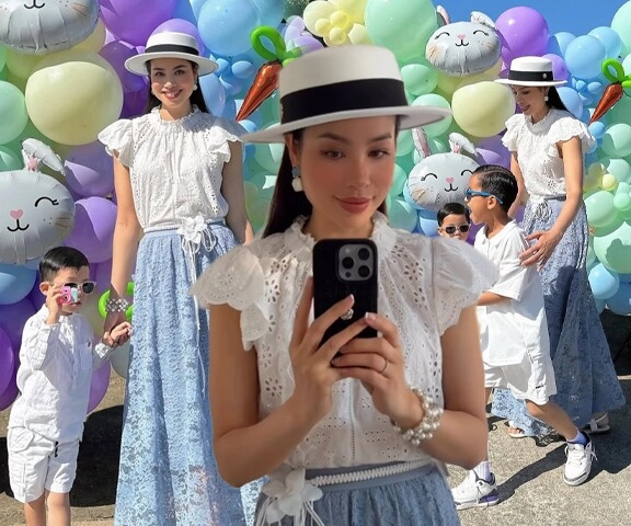 Đệ nhất hoa hậu việt rời xa showbiz một đôi dép mang 2 năm không còn đắp hàng hiệu như xưa - 1
