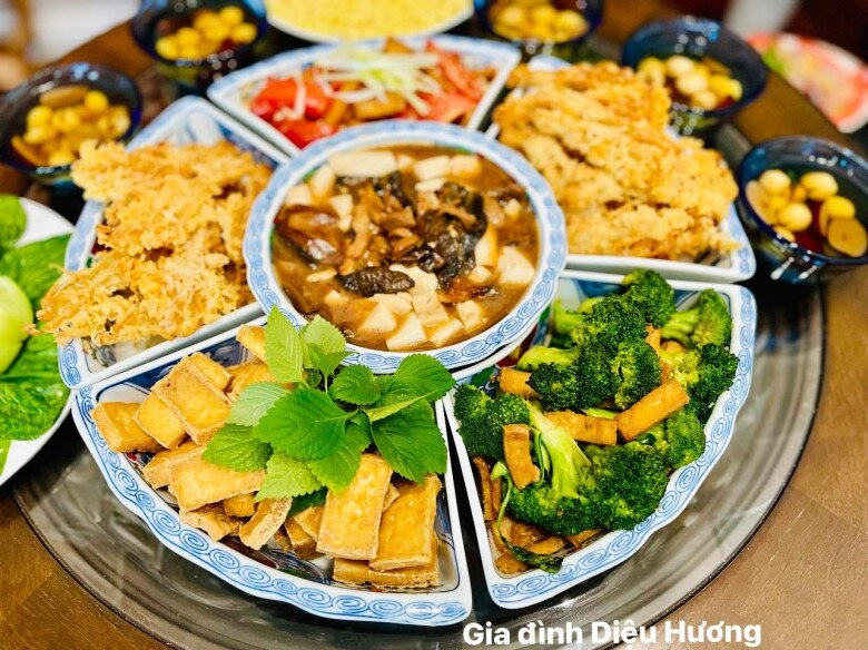 Diệu hương khoe mâm cỗ xuất sắc ở mỹ hồi mới làm dâu toàn lên cơn sốt mỗi lần nhà có cỗ - 2