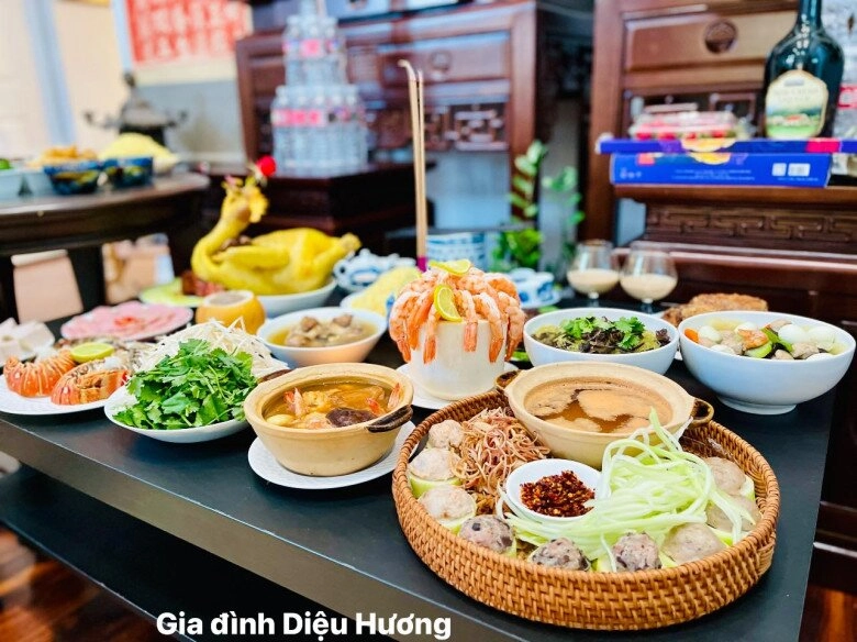 Diệu hương khoe mâm cỗ xuất sắc ở mỹ hồi mới làm dâu toàn lên cơn sốt mỗi lần nhà có cỗ - 6