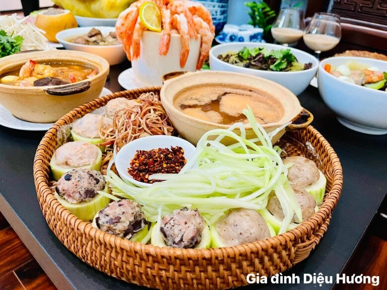 Diệu hương khoe mâm cỗ xuất sắc ở mỹ hồi mới làm dâu toàn lên cơn sốt mỗi lần nhà có cỗ - 10