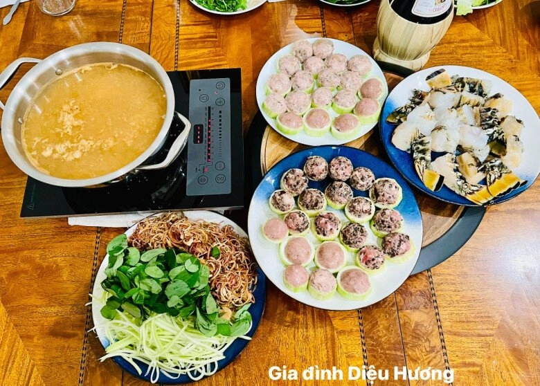 Diệu hương khoe mâm cỗ xuất sắc ở mỹ hồi mới làm dâu toàn lên cơn sốt mỗi lần nhà có cỗ - 11