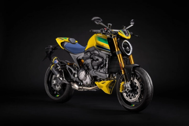Ducati tri ân nhà vô địch f1 3 lần - ayrton senna bằng phiên bản giới hạn monster senna - 1