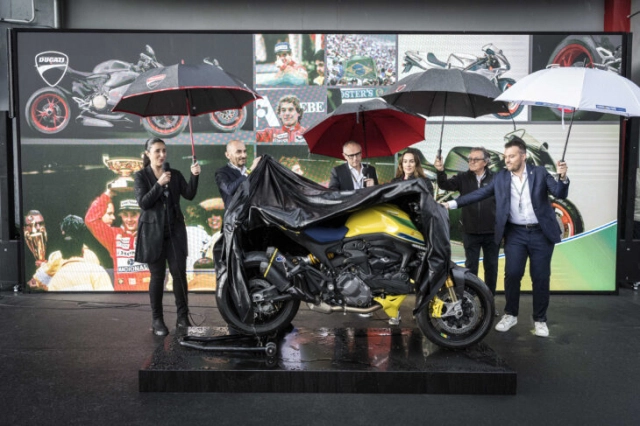 Ducati tri ân nhà vô địch f1 3 lần - ayrton senna bằng phiên bản giới hạn monster senna - 5