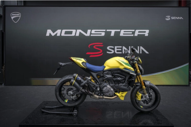 Ducati tri ân nhà vô địch f1 3 lần - ayrton senna bằng phiên bản giới hạn monster senna - 6