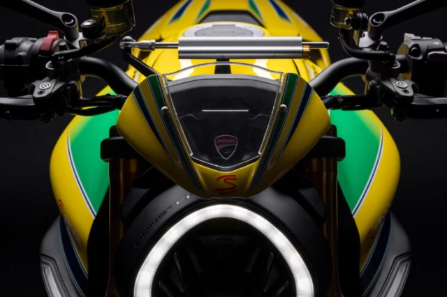 Ducati tri ân nhà vô địch f1 3 lần - ayrton senna bằng phiên bản giới hạn monster senna - 7