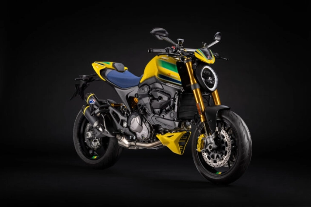 Ducati tri ân nhà vô địch f1 3 lần - ayrton senna bằng phiên bản giới hạn monster senna - 8