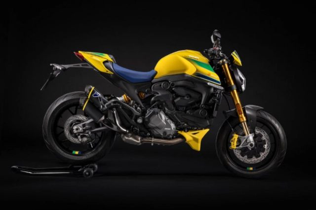 Ducati tri ân nhà vô địch f1 3 lần - ayrton senna bằng phiên bản giới hạn monster senna - 15