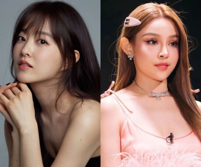 Hàn quốc có park bo young việt nam có huyền baby cao xấp xỉ 1m57 nhưng trẻ như nữ sinh mặc gì cũng quyến rũ - 1