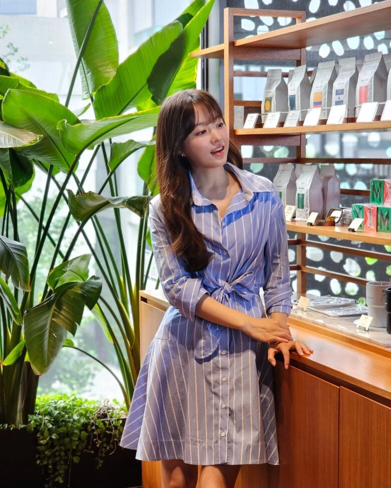 Hàn quốc có park bo young việt nam có huyền baby cao xấp xỉ 1m57 nhưng trẻ như nữ sinh mặc gì cũng quyến rũ - 9