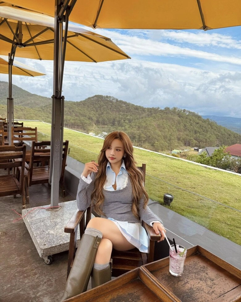 Hàn quốc có park bo young việt nam có huyền baby cao xấp xỉ 1m57 nhưng trẻ như nữ sinh mặc gì cũng quyến rũ - 16