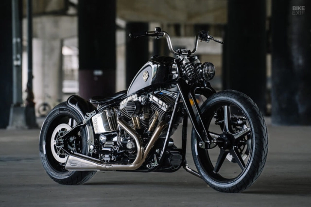 Harley-davidson springer softail bật chế độ giảm cân đến từ rough crafts - 2