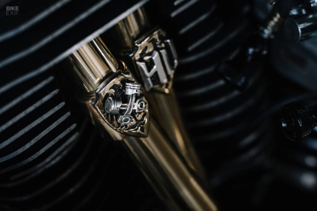 Harley-davidson springer softail bật chế độ giảm cân đến từ rough crafts - 9