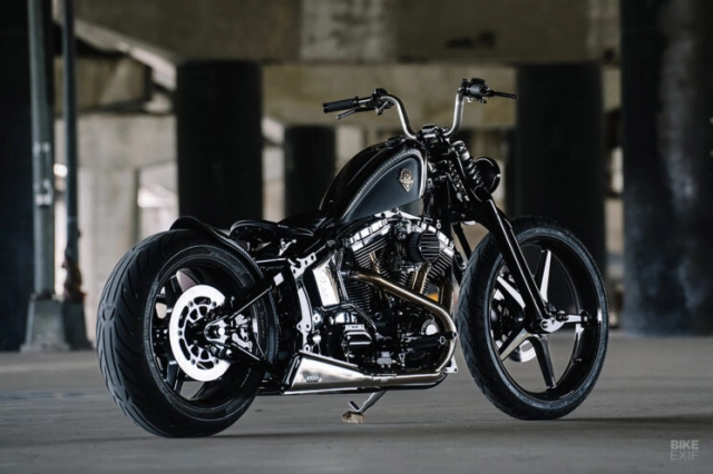 Harley-davidson springer softail bật chế độ giảm cân đến từ rough crafts - 10