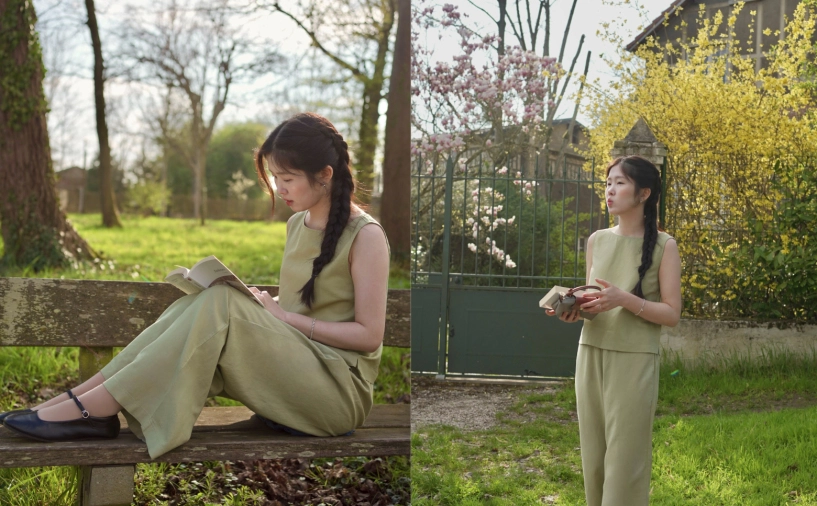 Helly tống bim nguyễn hà thi và hội chị em sành mặc rủ nhau diện outfit linen xinh ngất ngây suốt mùa hè - 3