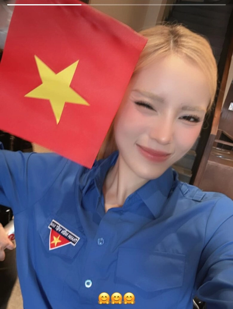 Hoa hậu kỳ duyên bị nói thiếu hiểu biết khi diện áo đoàn viên cùng khăn quàng đỏ sự thật ra sao - 3