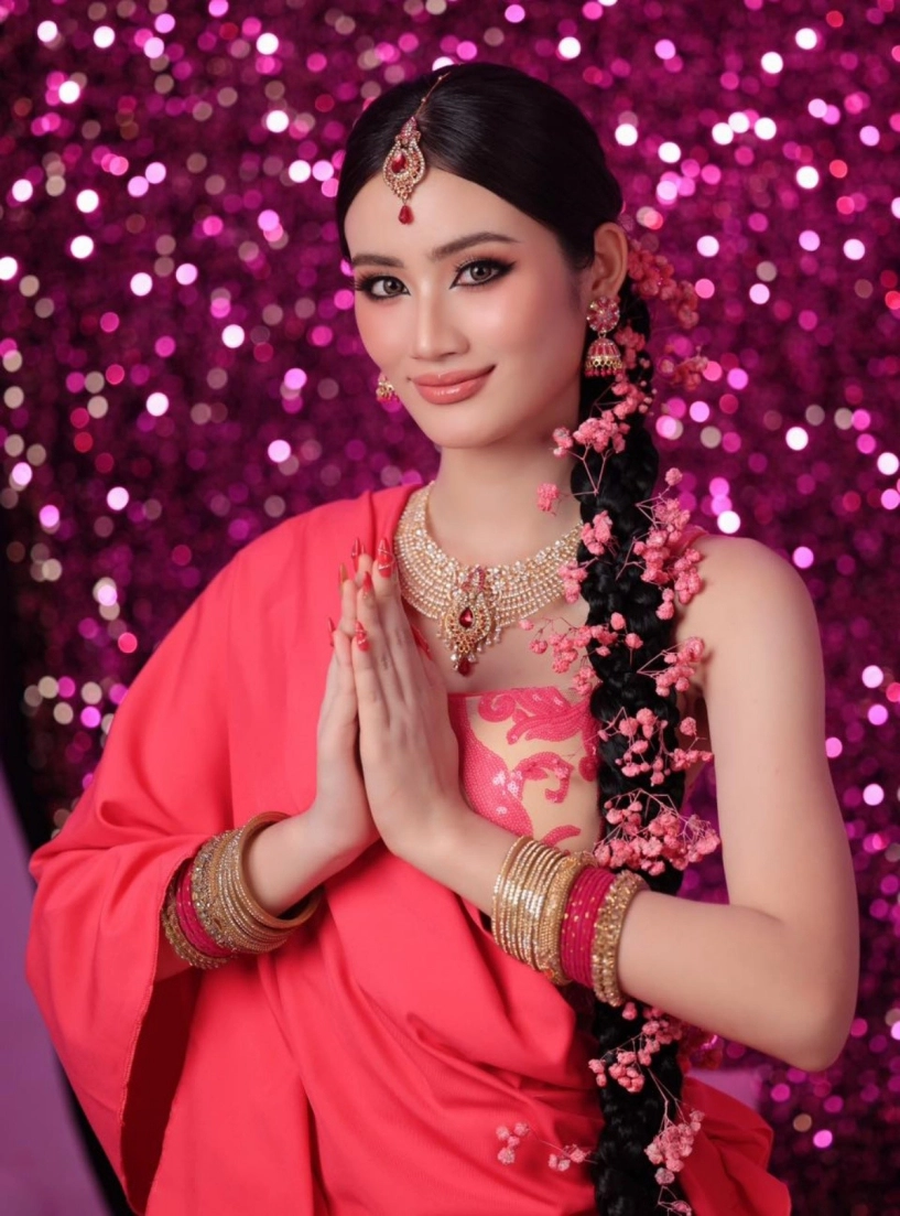 Hoa hậu ý nhi diện trang phục truyền thống ấn độ netizen nhận xét thế nào - 3