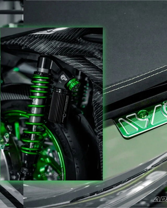 Honda forza độ không chỉ đẹp từ trang bị mà còn đẹp từ mọi góc nhìn - 7