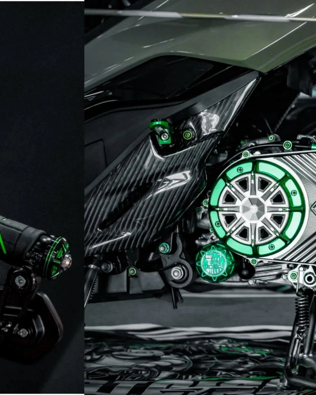 Honda forza độ không chỉ đẹp từ trang bị mà còn đẹp từ mọi góc nhìn - 9