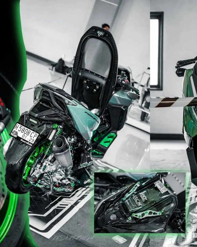Honda forza độ không chỉ đẹp từ trang bị mà còn đẹp từ mọi góc nhìn - 10