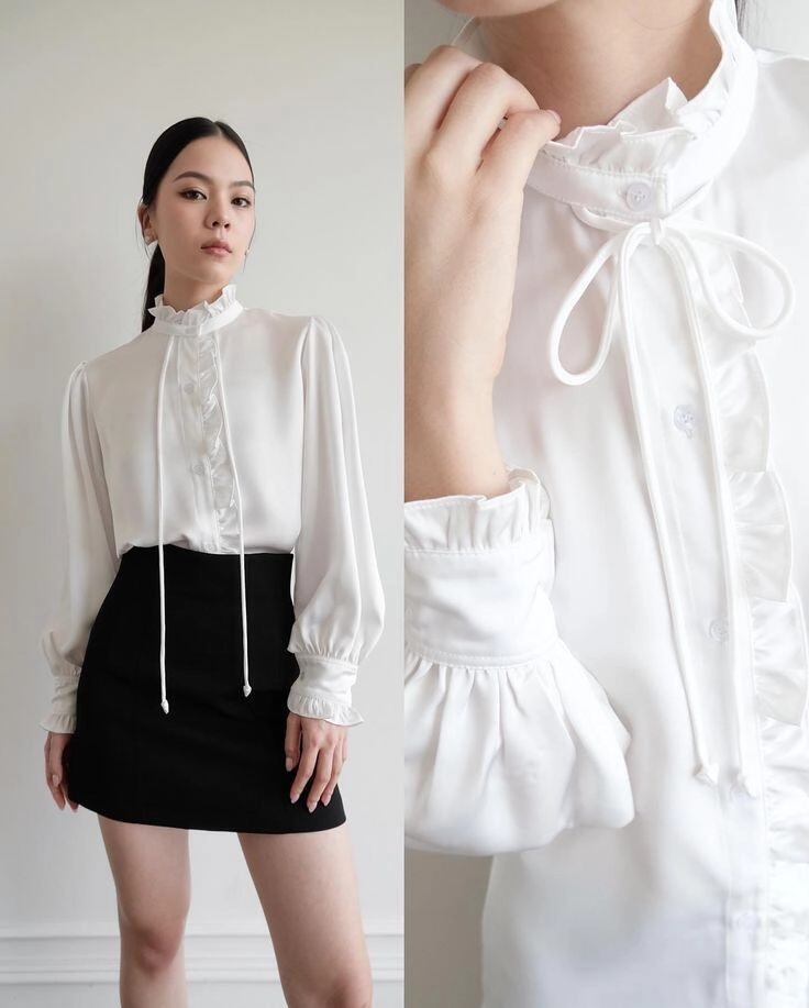 Kiểu áo nữ tính được hoa hậu đặng thu thảo sủng ái chị em phối đồ không khéo lại dính lỗi quê mùa - 4