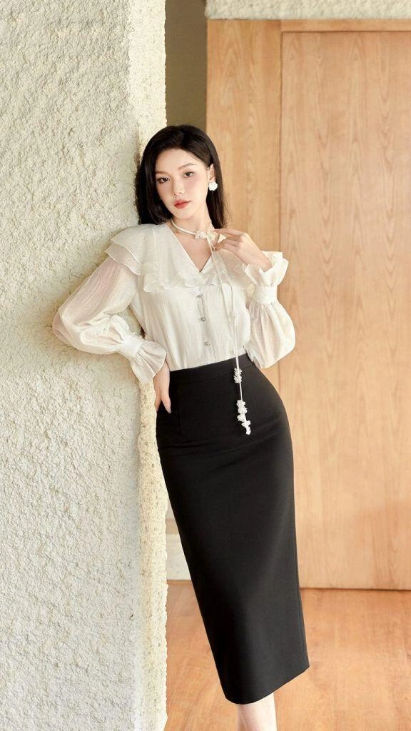 Kiểu áo nữ tính được hoa hậu đặng thu thảo sủng ái chị em phối đồ không khéo lại dính lỗi quê mùa - 11