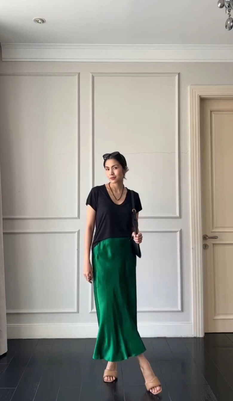 Kiểu chân váy vừa sang vừa siêu mát mẻ dự đoán cháy hàng hè này đến ngọc nữ tăng thanh hà còn bỏ tiền tậu về - 5