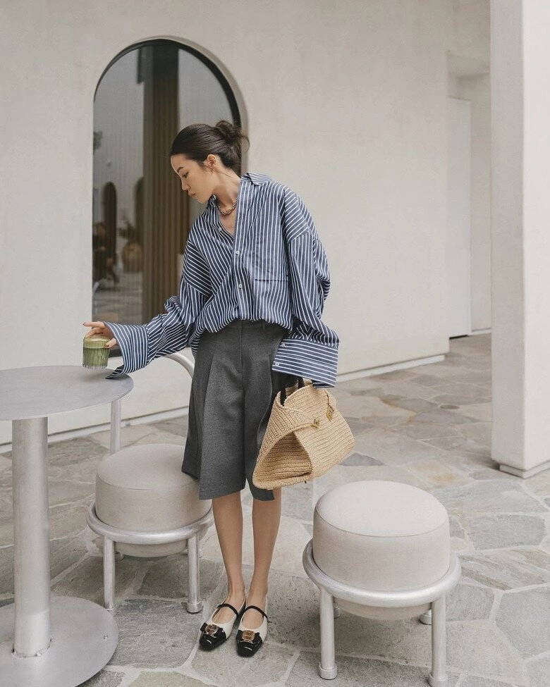 Kiểu quần short thanh lịch cho nàng công sở diện đi làm thoải mái mát mẻ mà vẫn giữ trọn vẻ chuyên nghiệp - 6