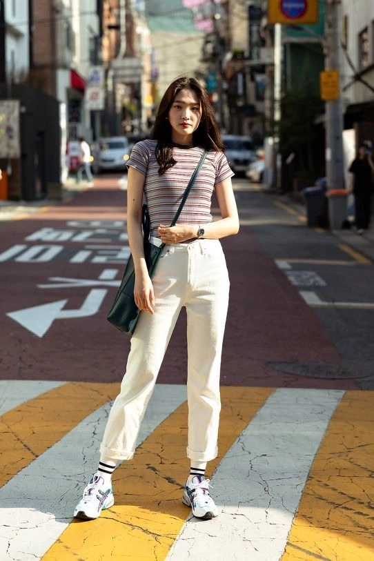 Kiểu quần thập niên 1980 giúp chân thon dài - 9