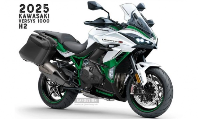 Lộ tin kawasaki versys h2 siêu tăng áp sẽ tham gia phân khúc adv - 1