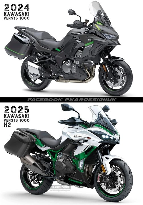Lộ tin kawasaki versys h2 siêu tăng áp sẽ tham gia phân khúc adv - 2