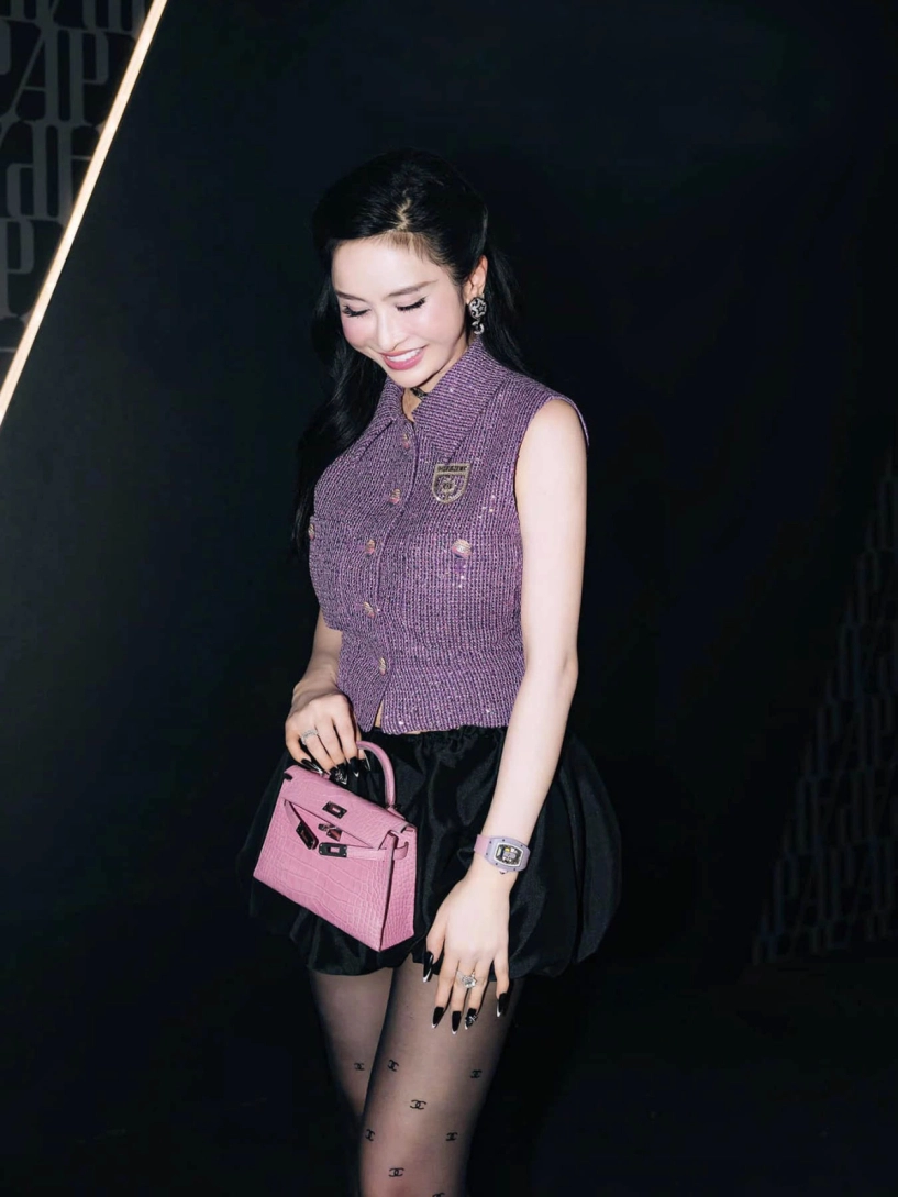 Loạt túi hermes chục tỷ đồng của vợ đại gia minh nhựa - 6