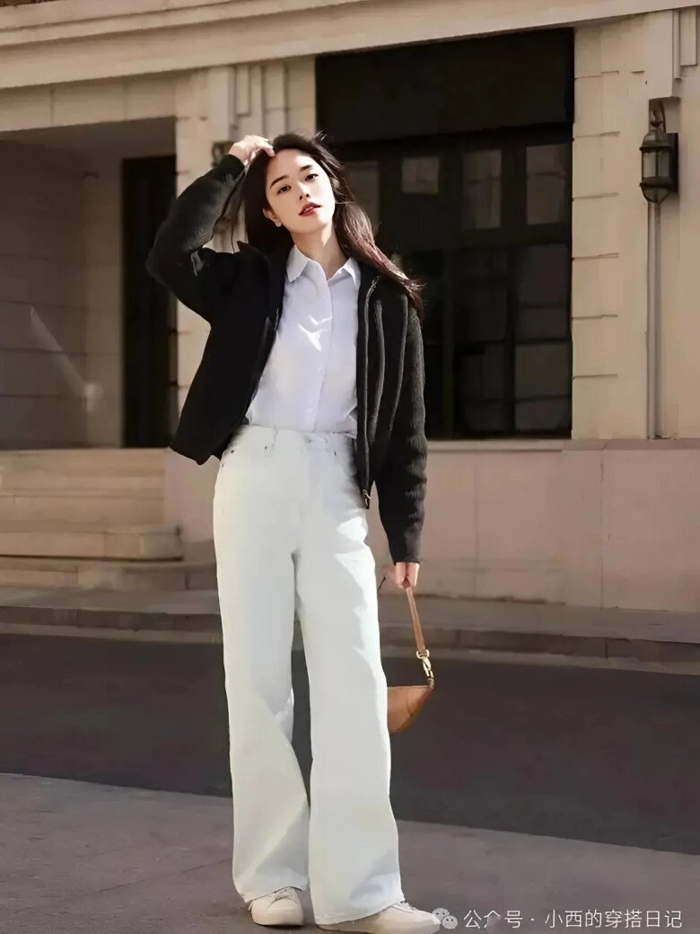 Mùa xuân mặc quần ống rộng muốn thời trang và thon thả phải phối cùng 4 kiểu giày này đẹp đến mức ai cũng khen - 5