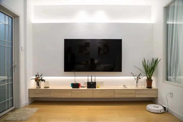 Ngày càng nhiều người loại bỏ tủ tivi khỏi nhà thiết kế thay thế này vừa tiện lợi vừa sang - 5