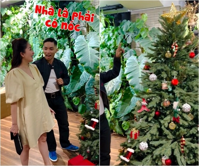Phan hiển khoe thành quả trang trí sân vườn noel nhưng chứng tỏ độ nịnh khánh thi đỉnh cao - 4