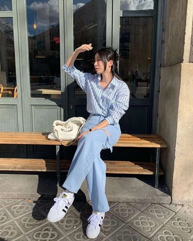 Phụ nữ hàn không phải ai cũng cao nhưng lên đồ luôn đẹp đỉnh nhờ nắm vững 4 quy tắc ăn gian chiều cao - 5