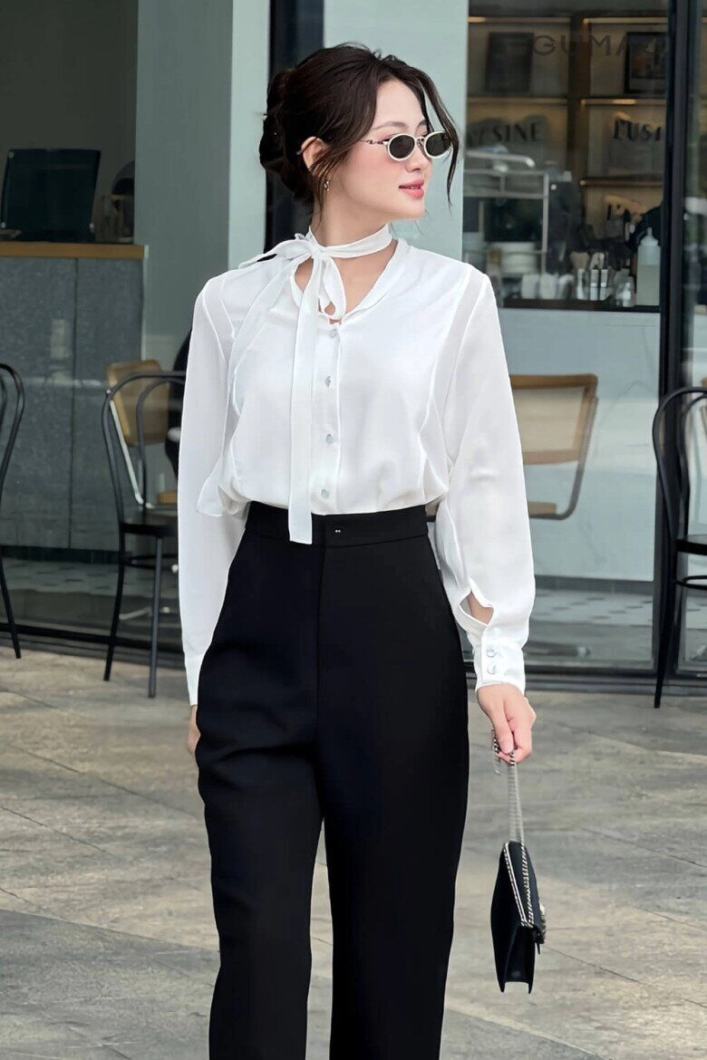 Stylist nhật tiết lộ kiểu áo sơ mi khiến chị em u40 lộ rõ dấu hiệu tuổi tác chỉ cần đổi chi tiết này là trẻ ra ngay - 9