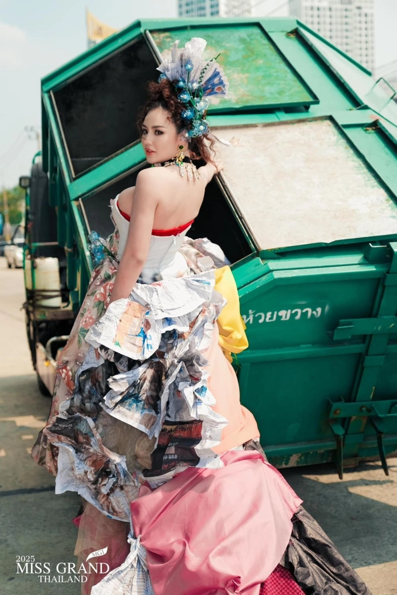 Sửng sốt trước các chiêu trò độc lạ của dàn thí sinh miss grand thailand 2025 - 3