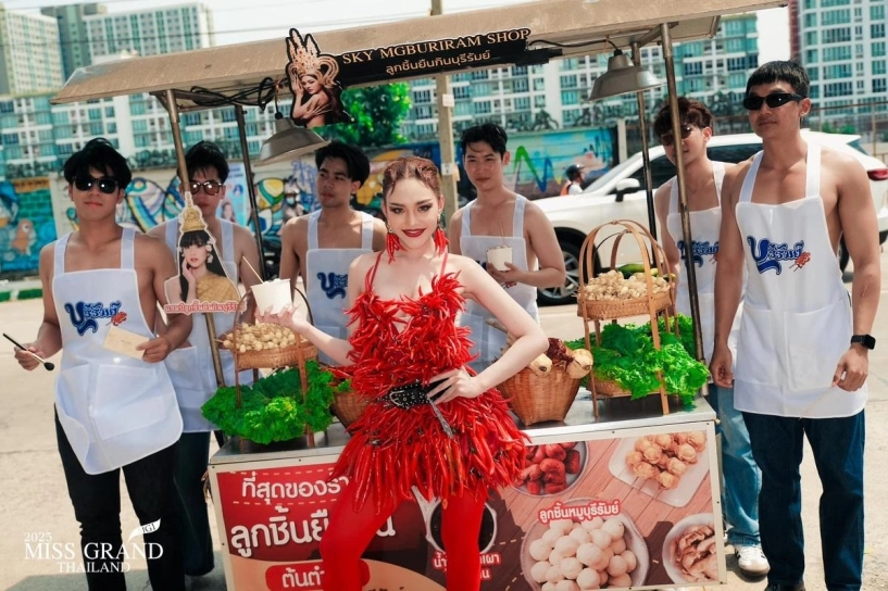 Sửng sốt trước các chiêu trò độc lạ của dàn thí sinh miss grand thailand 2025 - 6