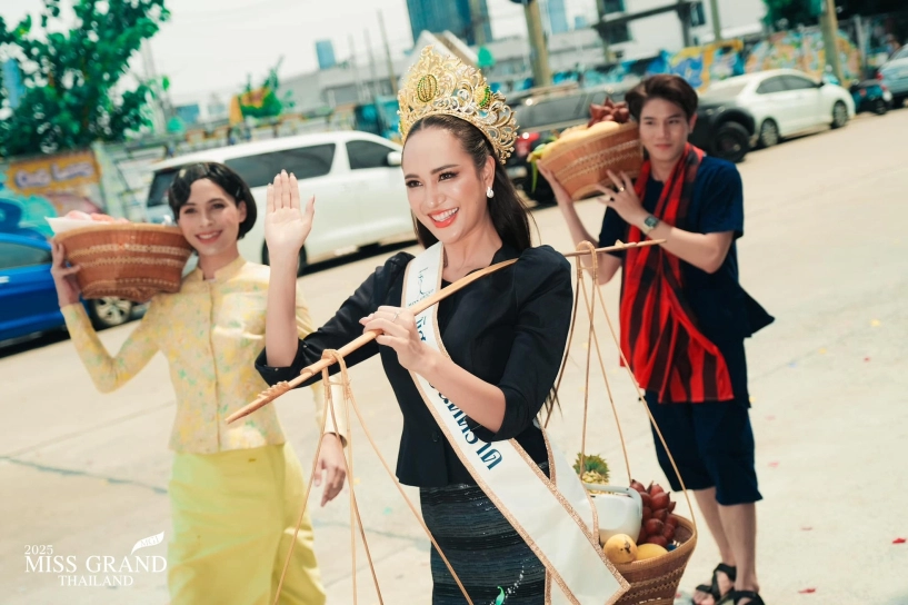 Sửng sốt trước các chiêu trò độc lạ của dàn thí sinh miss grand thailand 2025 - 8