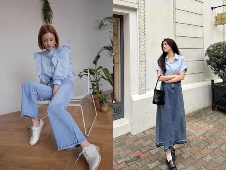 Tại sao da ngăm vàng nên mặc đồ màu xanh vào mùa xuân nếu biết sớm lúc nào tôi cũng trẻ đẹp - 1